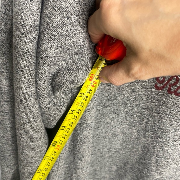 TAILGATE Oversized Alabama Gray Sweatshirt Sugar Bowl Retro Roll Tide Roll Sz M - Picture 4 of 9